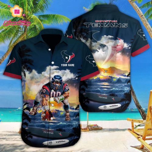 Houston Texans NFLCustom Hawaii Shirt Gift