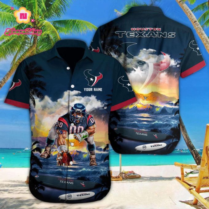 Houston Texans NFLCustom Hawaii Shirt Gift