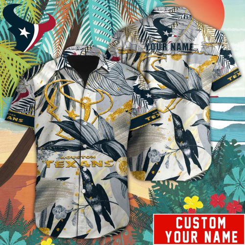 Houston Texans NFLHawaiian shirt Custom Gift