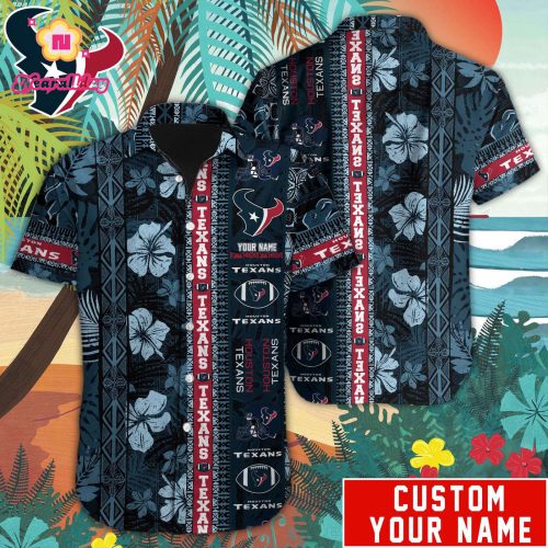 Houston Texans NFLHawaiian shirt Custom Gift