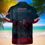 Houston Texans Paml Trees Hawaiian Shirt Houston Texans Paml Trees Hawaiian Shirt