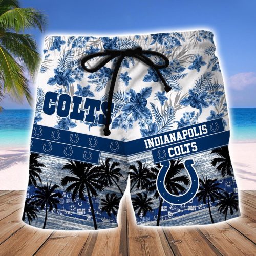 Indianapolis Colts Hawaiian Shirt And Beach Short – Gift for Men Women
