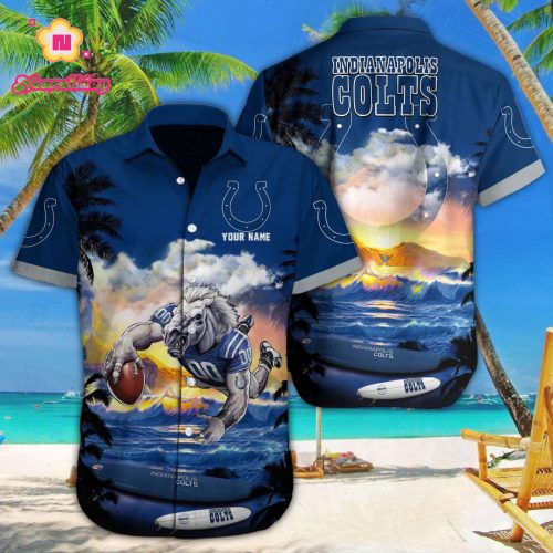 Indianapolis Colts NFLCustom Hawaii Shirt Gift