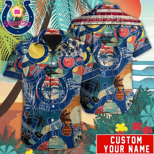 Indianapolis Colts NFLCustom Hawaiian shirt Gift