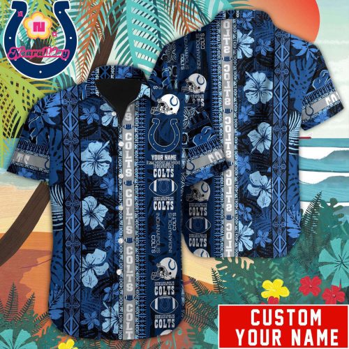 Indianapolis Colts NFLHawaiian shirt Custom Gift
