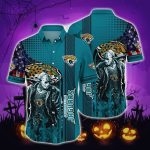 Jacksonville Jaguars Halloweenaloha shirt,halloween hawaiian shirts,hawaiian shirts for men,hawaiian shirts for women