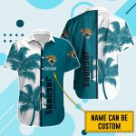 Jacksonville Jaguars Hawaii Shirt Men Short Custom  NFL Gift