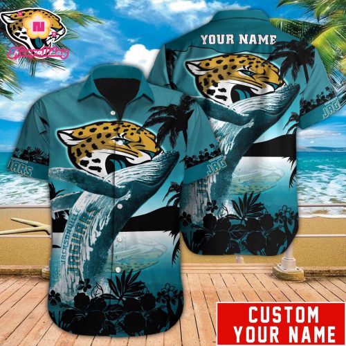 Jacksonville Jaguars NFL Printed Hawaiian Shirt Custom  Gift