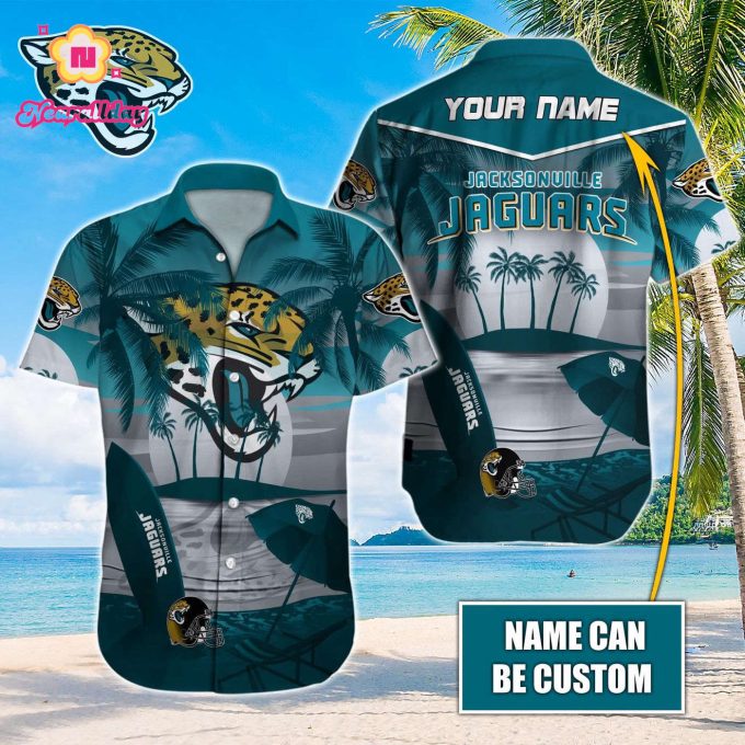 Jacksonville Jaguars NFL Printed Hawaiian Shirt Custom Gift