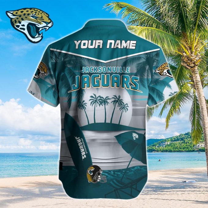 Jacksonville Jaguars NFL Printed Hawaiian Shirt Custom Gift