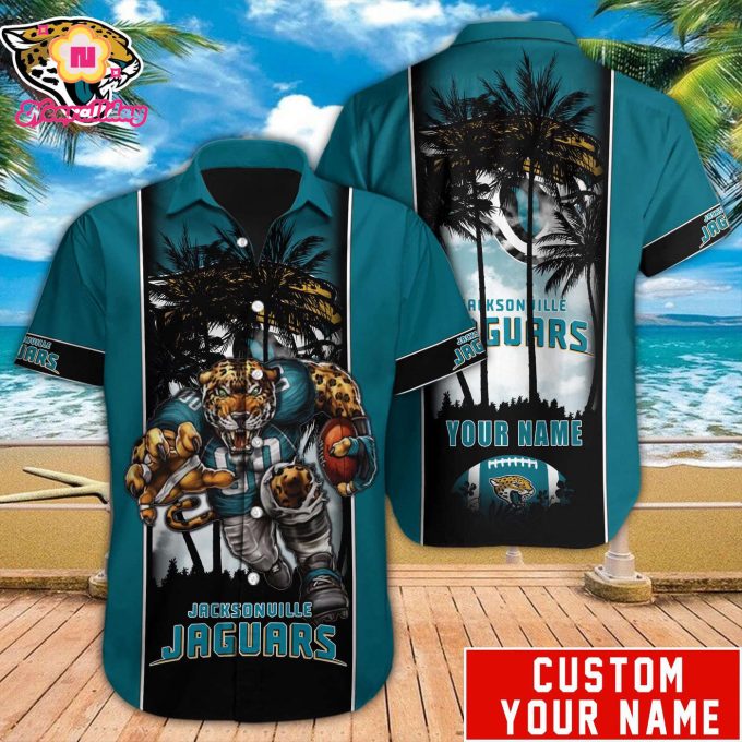 Jacksonville Jaguars NFL Printed Hawaiian Shirt Custom Gift