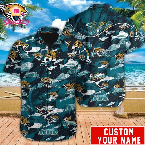 Jacksonville Jaguars NFL Printed Hawaiian Shirt Custom Gift