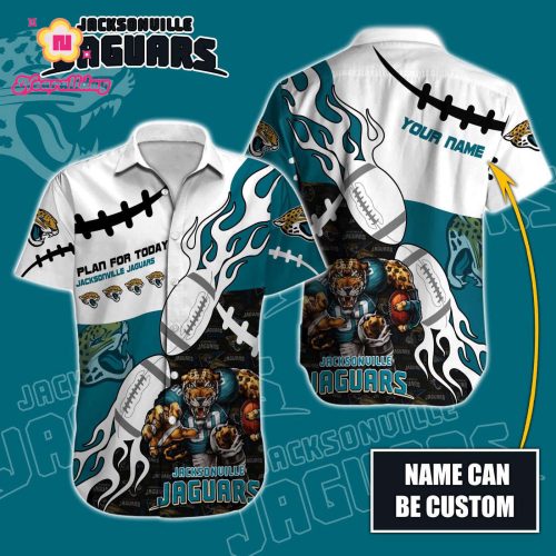 Jacksonville Jaguars NFL Printed Hawaiian Shirt Custom Gift