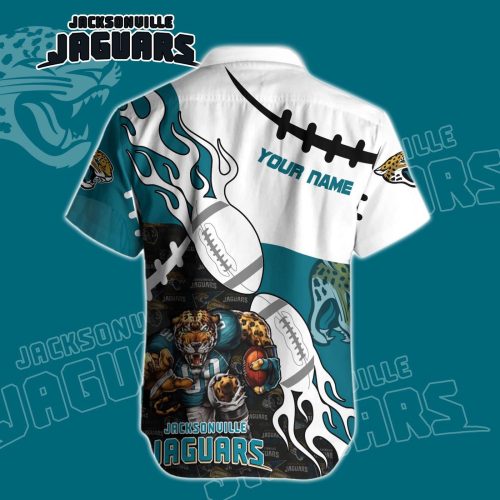 Jacksonville Jaguars NFL Printed Hawaiian Shirt Custom Gift