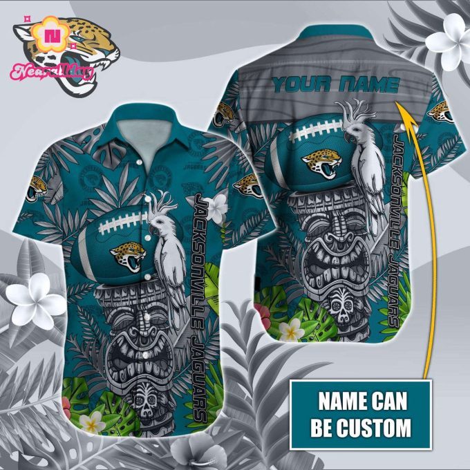 Jacksonville Jaguars NFL Printed Hawaiian Shirt Custom Gift