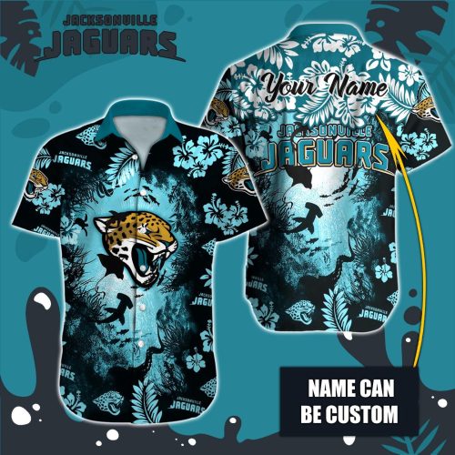 Jacksonville Jaguars NFL Printed Hawaiian Shirt Custom Gift