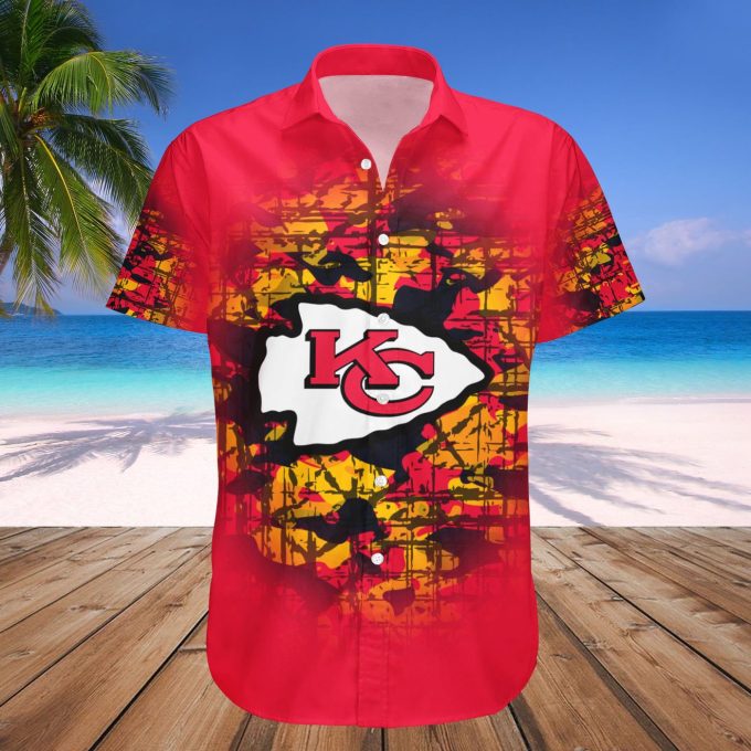 Kansas City Chiefs Hawaii Shirt Set Camouflage Vintage – NFL