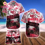 Kansas City Chiefs Hawaiian Shirt And Beach Short – Gift for Men Women