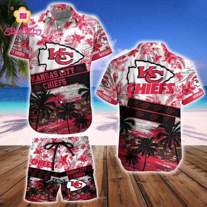Kansas City Chiefs Hawaiian Shirt And Beach Short – Gift for Men Women