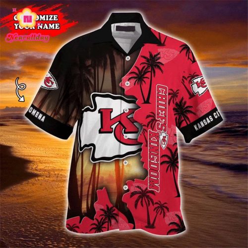 Kansas City Chiefs Hawaiian Shirt Customize Your Name