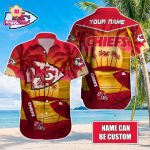 Kansas City Chiefs NFL Printed Hawaiian Shirt Custom Gift