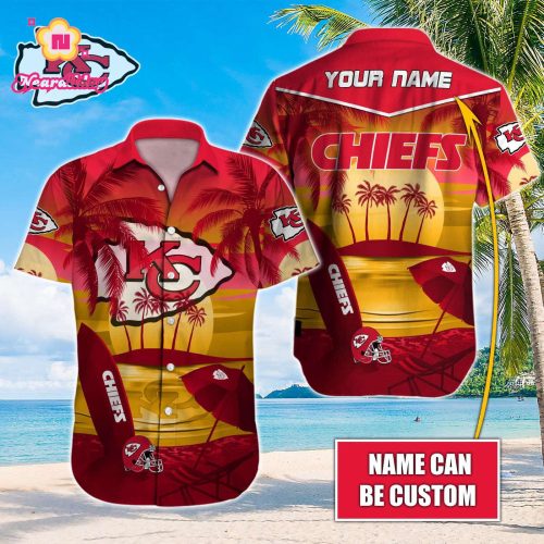 Kansas City Chiefs NFL Printed Hawaiian Shirt Custom Gift