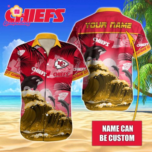 Kansas City Chiefs NFL Printed Hawaiian Shirt Custom Gift
