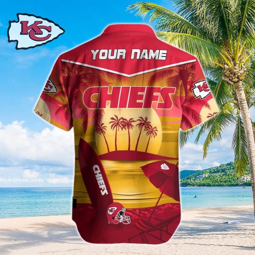 Kansas City Chiefs NFL Printed Hawaiian Shirt Custom Gift