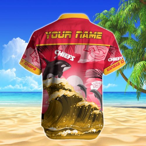 Kansas City Chiefs NFL Printed Hawaiian Shirt Custom Gift