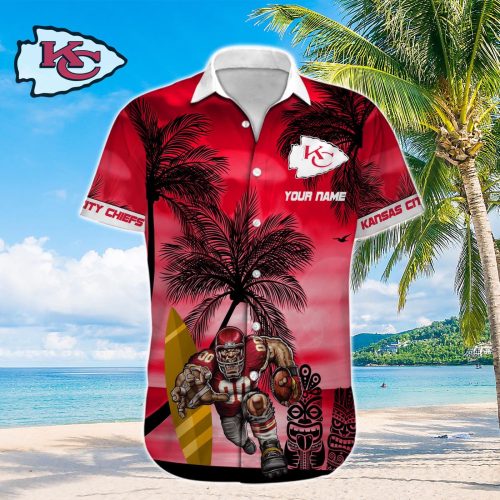 Kansas City Chiefs NFL Printed Hawaiian Shirt Custom Gift
