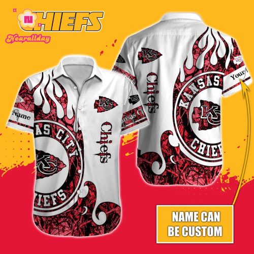 Kansas City Chiefs NFL Printed Hawaiian Shirt Custom Gift