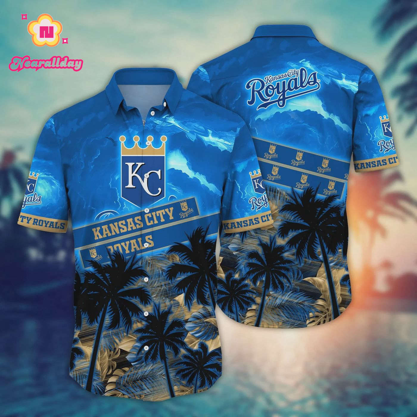 Kansas City Royals MLB Flower Hawaii Shirt – Official Team Apparel Kansas City Royals MLB Flower Hawaii Shirt – Official Team Apparel
