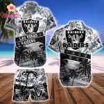 Las Vegas Raiders Hawaiian Shirt And Beach Short – Gift for Men Women Las Vegas Raiders Hawaiian Shirt And Beach Short – Gift for Men Women
