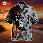 Las Vegas Raiders Hawaiian Shirt Customize Your Name Las Vegas Raiders Hawaiian Shirt Customize Your Name