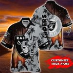 Las Vegas Raiders Hawaiian Shirt Customize Your Name Las Vegas Raiders Hawaiian Shirt Customize Your Name