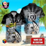 Las Vegas Raiders Nfl Custom Hawaiian Shirt