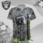 Las Vegas Raiders NFL Printed Hawaiian Shirt Custom Gift