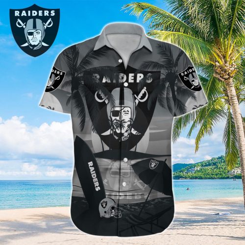 Las Vegas Raiders NFL Printed Hawaiian Shirt Custom Gift