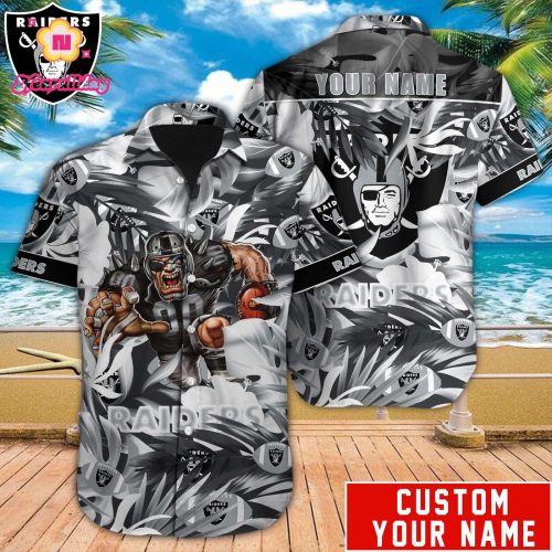 Las Vegas Raiders NFLHawaiian shirt Custom Gift