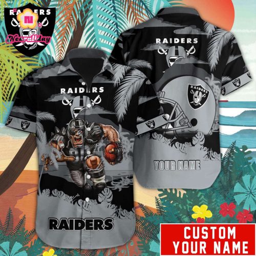 Las Vegas Raiders NFLHawaiian shirt Custom Gift