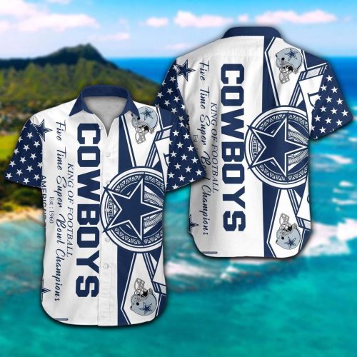 Limited Dallas Cowboys King Of Football Hawaiian Shirt