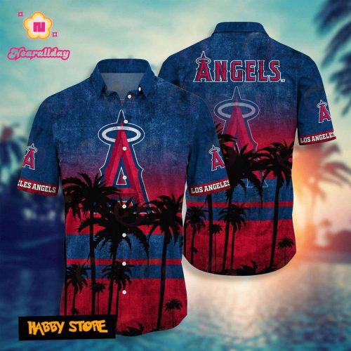 Los Angeles Angels MLB Hawaiian Shirt – Officially Licensed Fan Gear