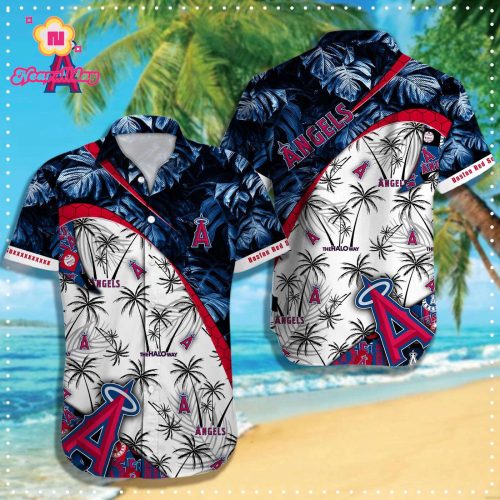 Los Angeles Angels MLB Hawaiian Shirt – Officially Licensed Gear