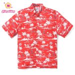 Los Angeles Angels Vintage Hawaiian Shirt – Retro MLB Baseball Beachwear