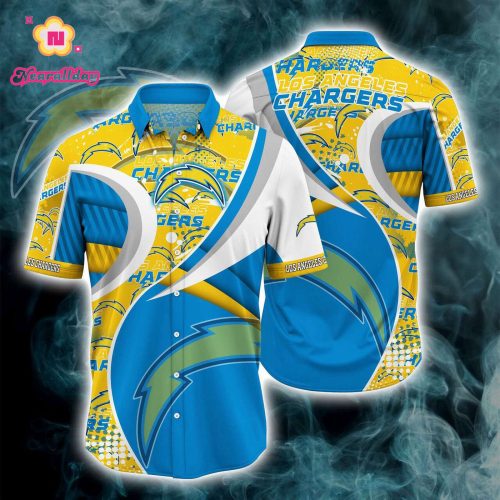 Los Angeles Chargers Gift For Fans NFL Hawaiian Shirt 02