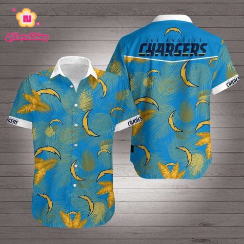 Los Angeles Chargers Hawaiian Aloha Shirt For Hot Fans