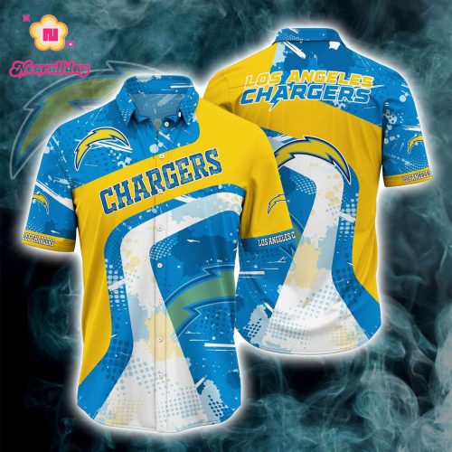 los angeles chargers nfl hawaii shirt for this season