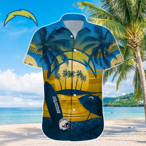 Los Angeles Chargers NFL Printed Hawaiian Shirt Custom Gift