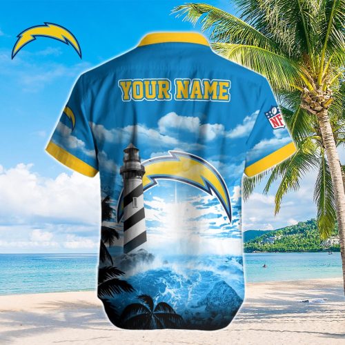Los Angeles Chargers NFL Printed Hawaiian Shirt Custom Gift