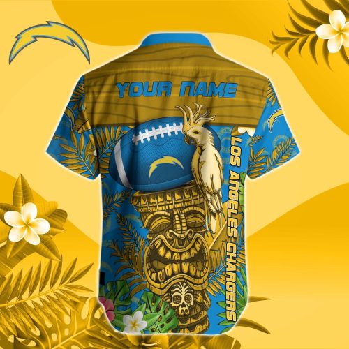 Los Angeles Chargers NFL Printed Hawaiian Shirt Custom Gift